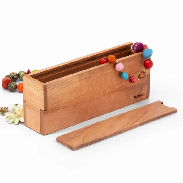Woodsaka Sürgülü Kapaklı Dikey Kutu - 3