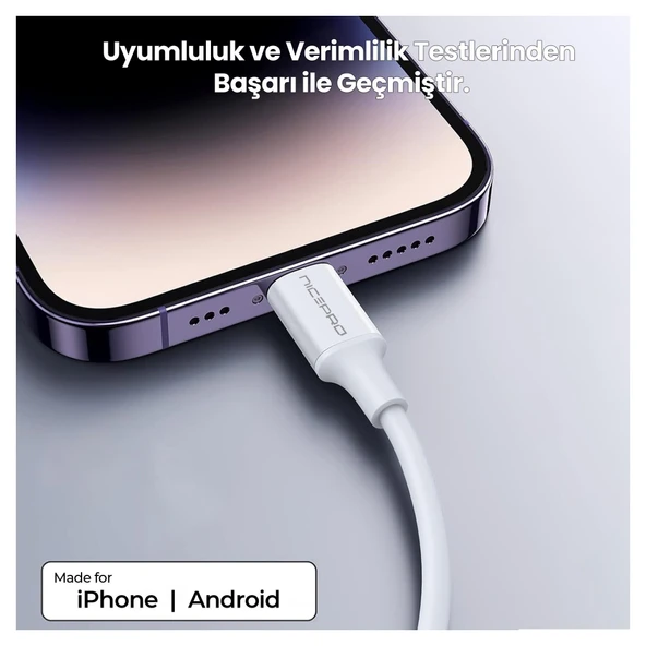 NPO UTC02 60W 20cm TPE USB to Type-C Hızlı Şarj ve Data Kablosu 2 Adet - 7