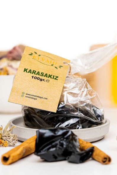Evvahe Doğal Kara Sakız 100gr. - 1