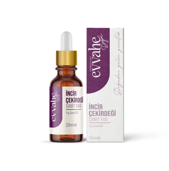 Evvahe Doğal İncir Çekirdeği Yağı (20 ml) ürün görseli