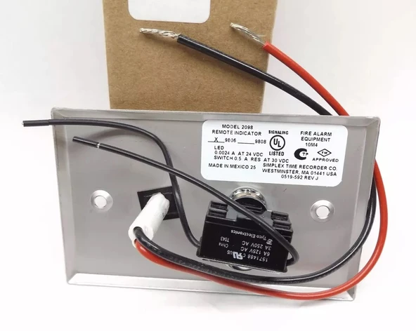 Simplex 2098-9806 Uzaktan Yangın Alarm Göstergesi Test İstasyonu LED - 3