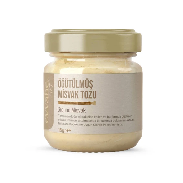 Evvahe Doğal Öğütülmüş Misvak 15gr (Toz) - 1