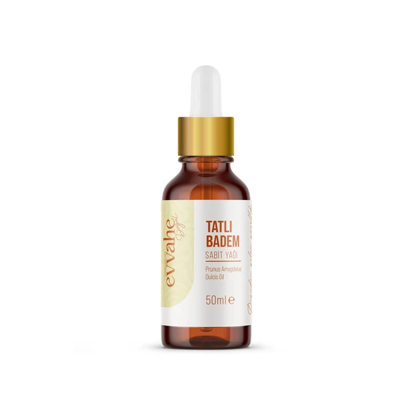 Evvahe Doğal Tatlı Badem Yağı (50 ml) - 2