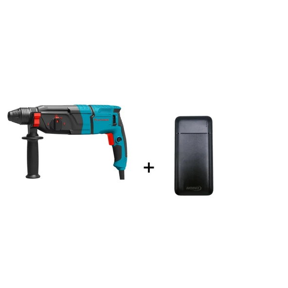 Catpower 5931SDS Plus 900W 3 KG Kırıcı Delici + Akdeniz Taşınabilir Şarj Cihazı (Model: S125Q) ürün görseli 1