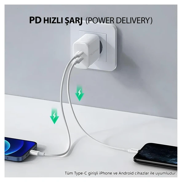 NPO CTC02 60W 20cm TPE Type-C to Type-C Hızlı Şarj ve Data Kablosu 4 adet - 4