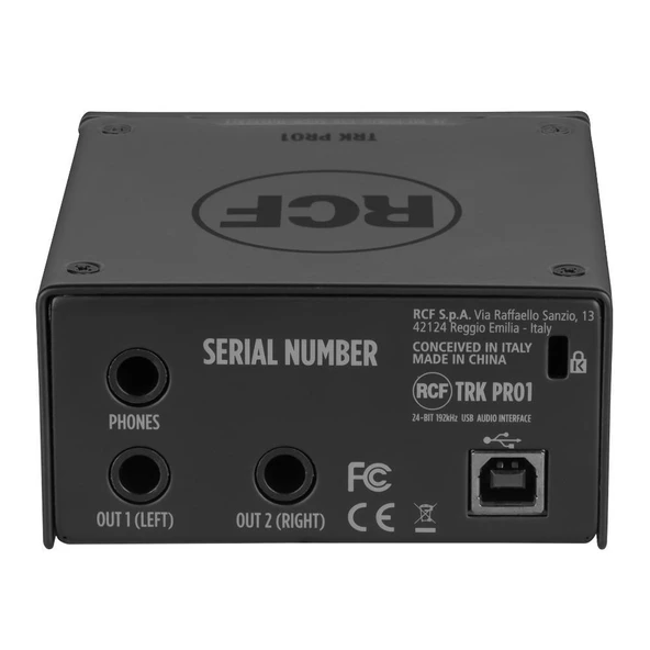 Rcf TRK PRO1 24-BIT 192kHz USB Ses Kartı - 5