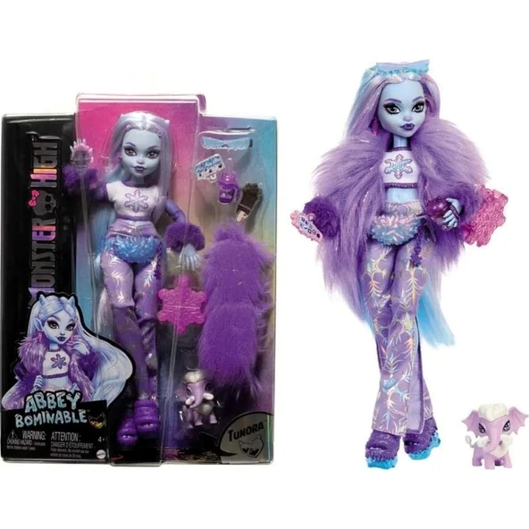 Orjinal Monster High Acayip Havalı Arkadaşlar Monster High Bebekler Abbey Bominable