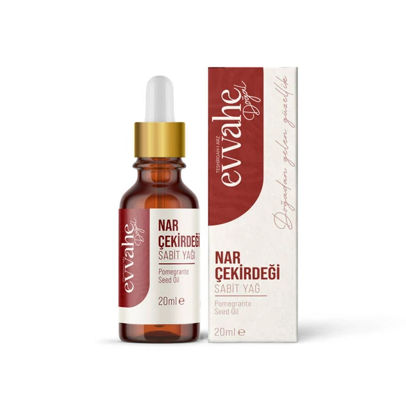 Evvahe Doğal Nar Çekirdeği Yağı 20ml. - 1