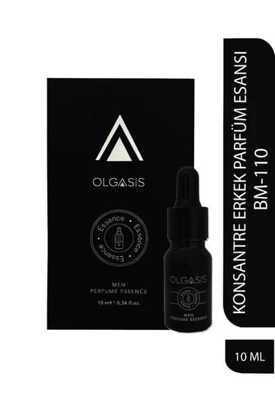 BM-110 Sümbül Teber & Oriental Yoğun Erkek Parfüm Esansı 10ml - Alkolsüz, Saf ve Konsantre