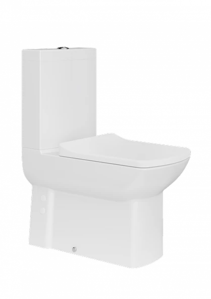 Creavit Lara Duvara Dayalı Takım Klozet Seti - Resim 3