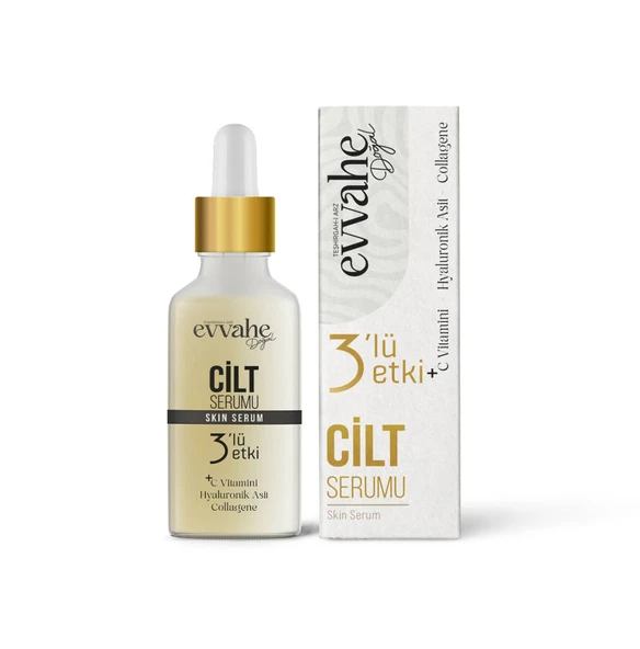 Evvahe Doğal C vitamini, Hyaluronik Asit Collagene (3lü etkili Cilt Serumu) ürün görseli