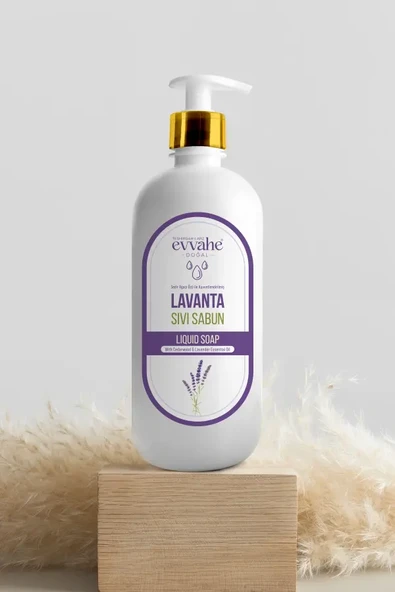 Sedir Ağacı Özü ile Kuvvetlendirilmiş Lavanta Yağlı Bitkisel Sıvı Sabun  400ml