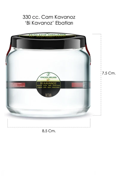 %100 Saf Yer Fıstığı Ezmesi Şeker İlavesiz Bi Kavanoz 330 cc. Cam Kavanozda Katkısız Fıstık Ezmesi - 2