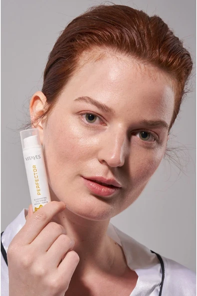 VITAYES Göz Çevresi Peptit Kompleks Serumu Mor Halkalar Ve Torbalar Için Canlandırıcı & Sıkılaştırıcı Bakım 15ml - 5
