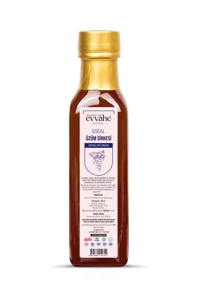 Doğal Üzüm Sirkesi (225 Ml)