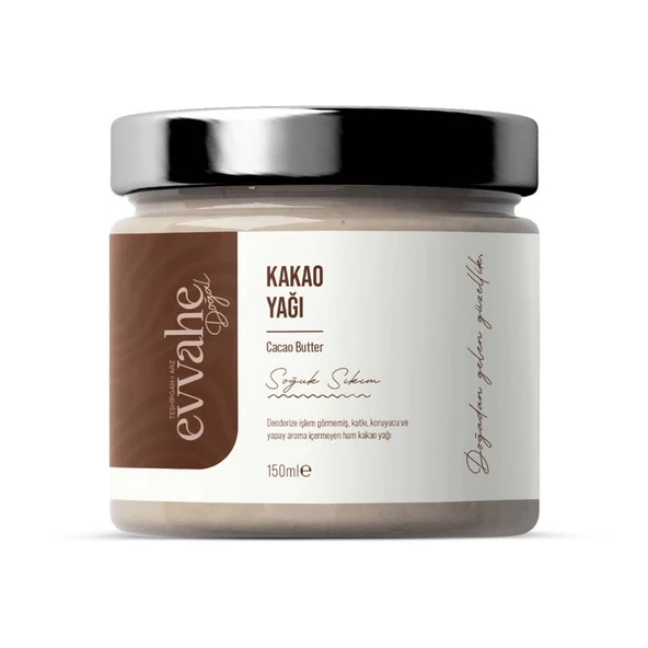 Evvahe Doğal Kakao Yağı 150gr. ürün görseli