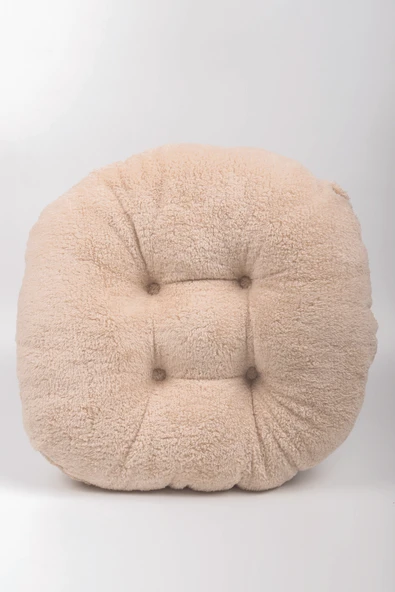 Welsoft & SİLİKON DOLGULU Köpek Kedi Yatağı Yıkanabilir Yumuşak Peluş Kedi Minderi Uyku Minderi - 6