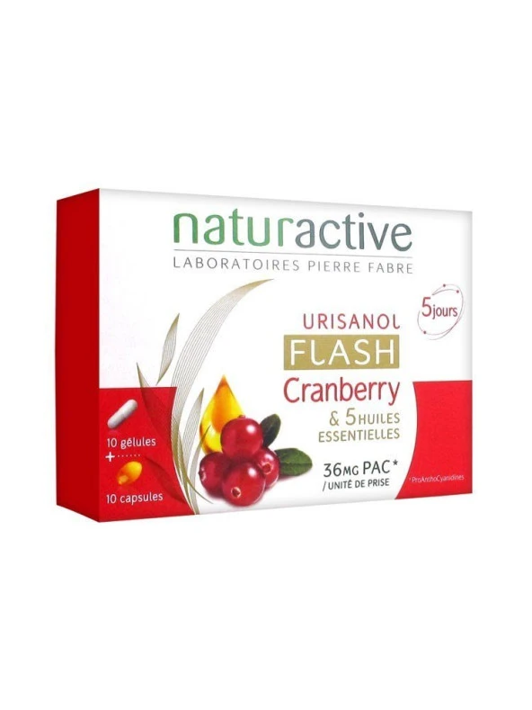 Naturactive Urisanol Flash Cranberry 20 Kapsül