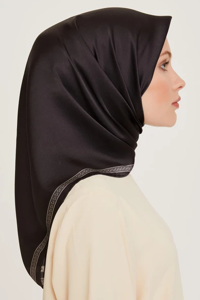 Armine E24KA9261D0282 Dj Saf İpek Eşarp 9261D (T) - Resim 2