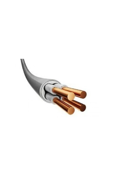 Marka 10 Metre 5 X 4 Nym Antigron %100 Bakır Kablo
