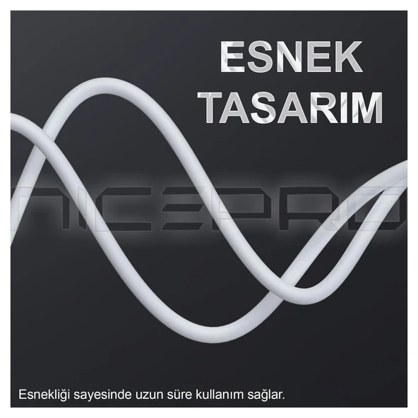 NPO UTL20 45W 2m TPE USB to Lightning Hızlı Şarj ve Data Kablosu 2 adet - 7