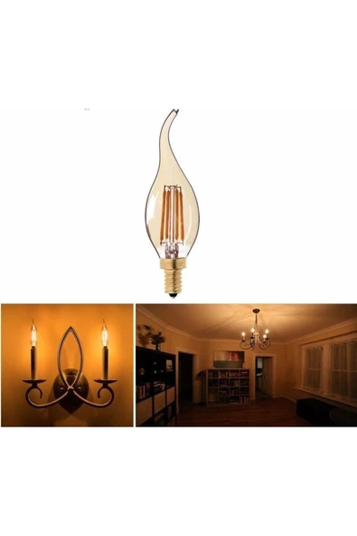 4 Watt Filament Buji Led Ampul Ct-4062 - 2