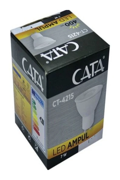 7 Watt 480 Lümen Gu10 Duylu Gün Işığı Led Çanak Ampul (ct-4215)