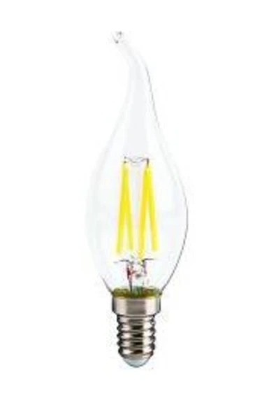 Ct-4062 4w Led Filament Kıvrık Buji Ampül ürün görseli 1
