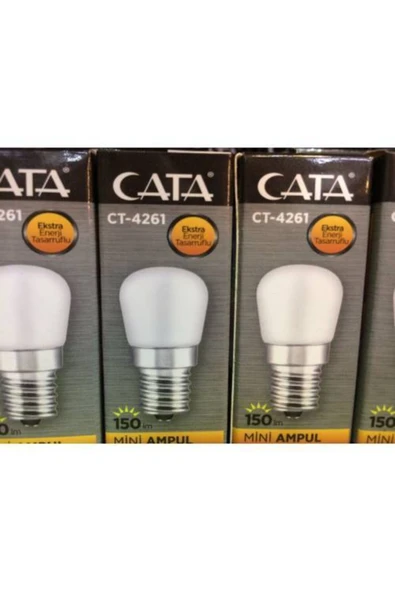 Buzdalabı Ampulü 2watt E14 Duy Gün Işıği 3000k Ct-4261