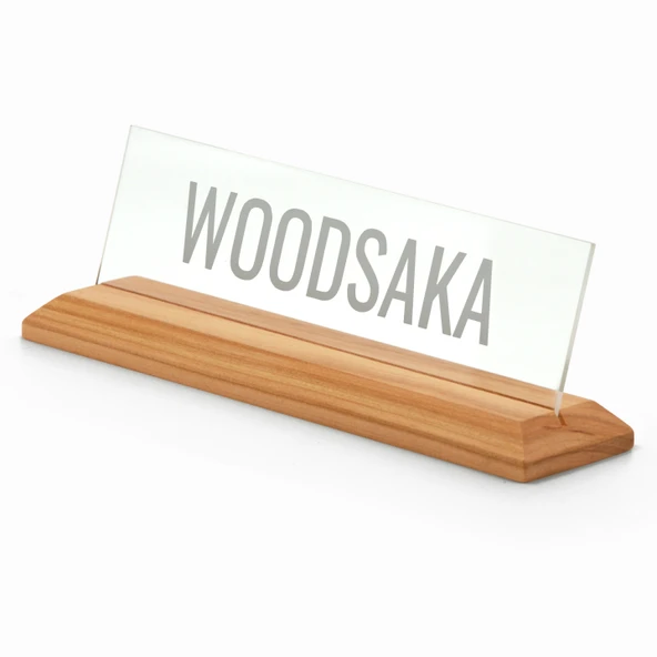 Woodsaka Özelleştirilebilir İsimlik - 2