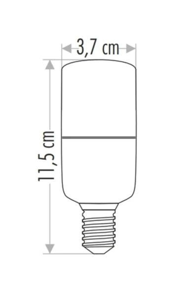 Ct-4092 8w E-14 220v Led Ampul Beyaz - 2