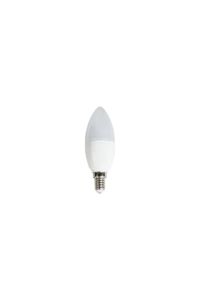 8 Watt E14 Duylu Buji Led Ampul Beyaz Işık Ct-4083
