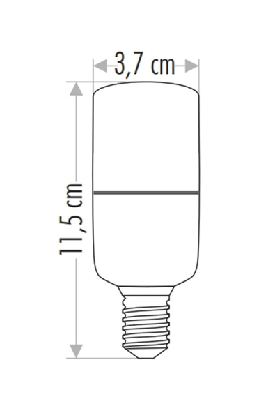 Ct-4092 9w E14 6400k Beyaz Led Ampul