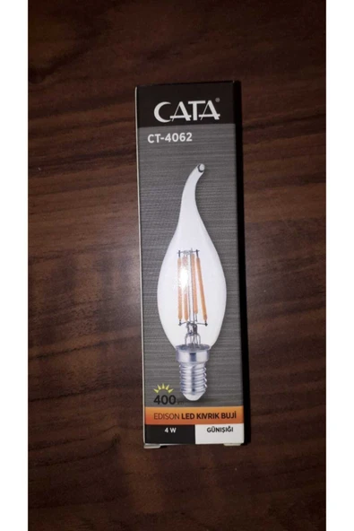 Ct 4062 4w Edıson Led Kıvrık Bujı Günışıgı - Resim 3
