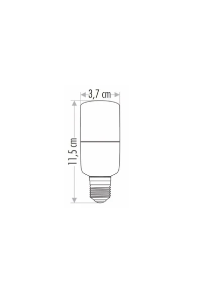 Ct-4092 9w/6400k E14 Led Ampul (beyaz-6adet) - 2