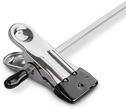 Metal Mandallı Etek Askısı Pantolon Askısı Krom Askı 40cm - 10 Adet - 6