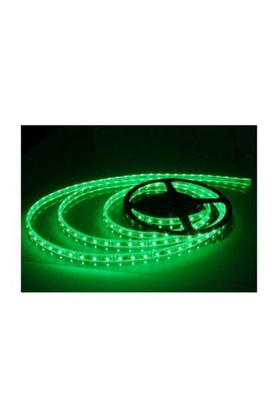 5 Metre On Çip Şerit Led Iç Mekan Yeşil Işık