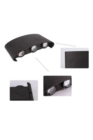 Ct-8011 10w Haiti Dış Mekan Led Aplik 3200k - Resim 2