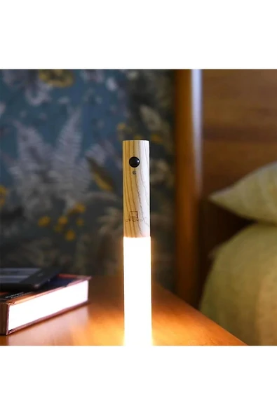 Cata CT-5250 Kumru Ahşap Renk Şarjlı LED Duvar Aplik Günışığı - Resim 4