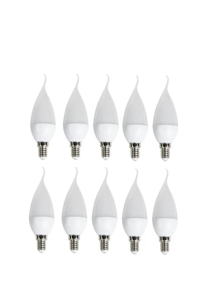Ct 4084 Led Buji Ampul (10) Adet 1 Hediye