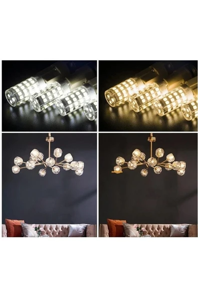 3 Watt Ledli Kapsül G9 Duylu 220v Beyaz Işık Ct-4249g - Resim 3