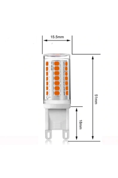 3w G9 Led Kapsül Ampul Ct-4249 Gün Işığı - 2