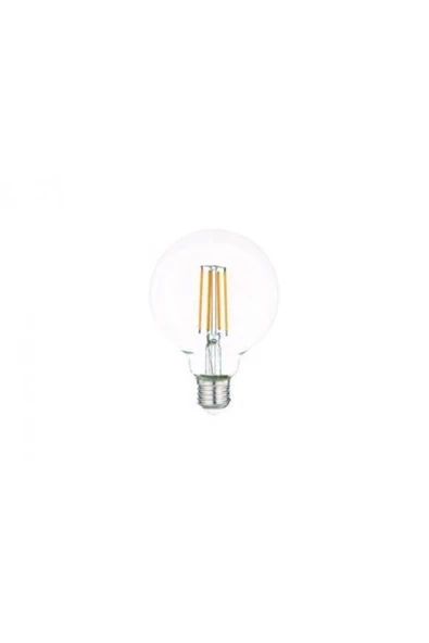 6 Watt Rustik Led Ampul G95 Glop 3200k Gün Işığı
