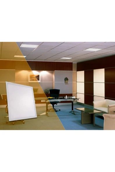 10 Adet Ct 5283 Sıva Altı Led Panel 40w 60x60 6400k Beyaz Işık - Resim 2