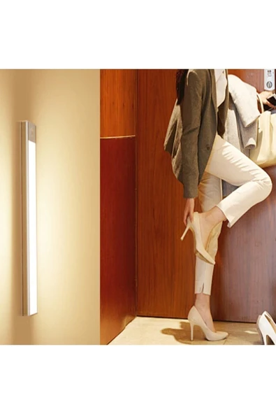 10 Watt Ledli Bella Cabinet Usb Şarjlı Sensörlü Armatür Ct-2464 Günışığı - Resim 5