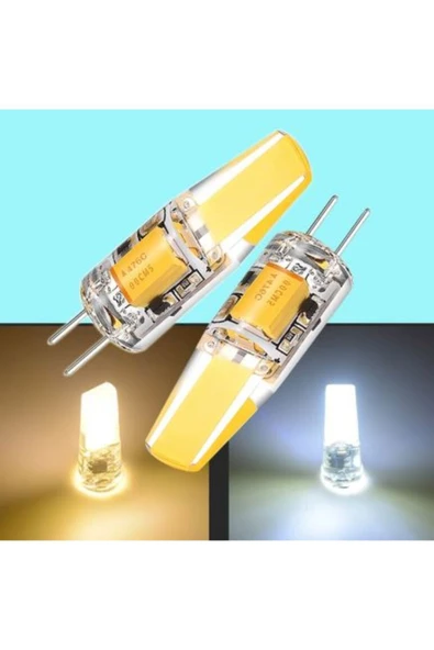 Ct-4252 5w 12v Ledli Kapsül Ampul 6500k Beyaz G4 Duylu Iğne Ayak - 3