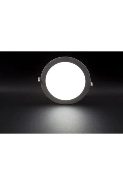 15 Watt Slim Led Panel Beyaz Işık Metal Kasa - Resim 2