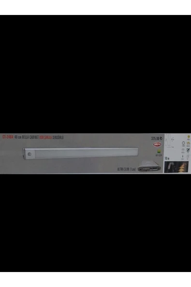 10 Watt 40 Cm Usb Şarjlı Sensörlü Bella Cabınet Ct-2464 - Resim 7