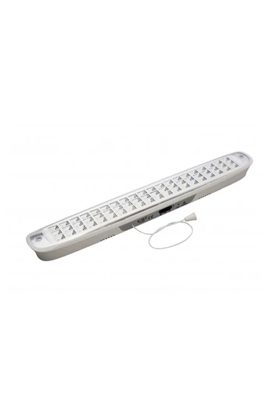 60 Ledli 6w Şarjlı Işıldak Beyaz Işık Ct-9960