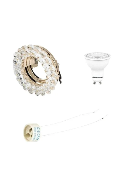 Papatya Cam Spot Ct-6596 ( Takım Halinde ) Gün Işığı Ct-6596tk-b (ÜRÜN BAKIR RENKTİR) - Resim 2